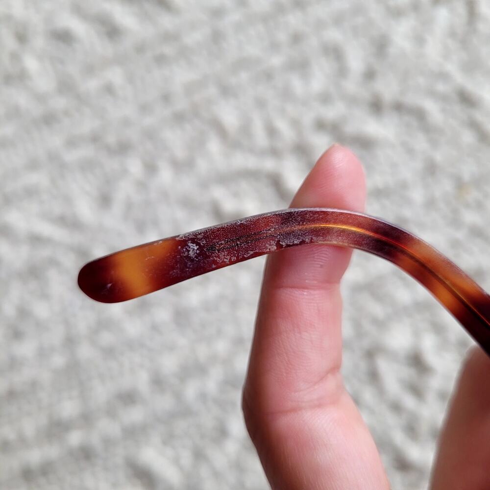 Vtg 80's Jean Patou Paris Tortoiseshell French Sunglasses - Picture 7 of 7